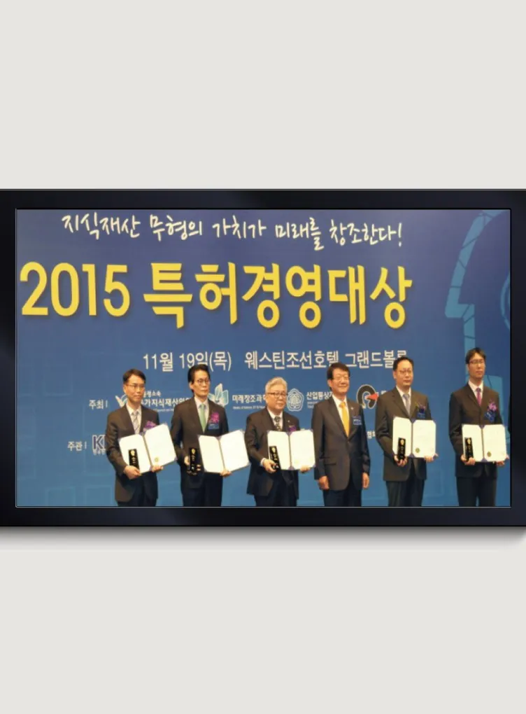 2015년 특허경영대상